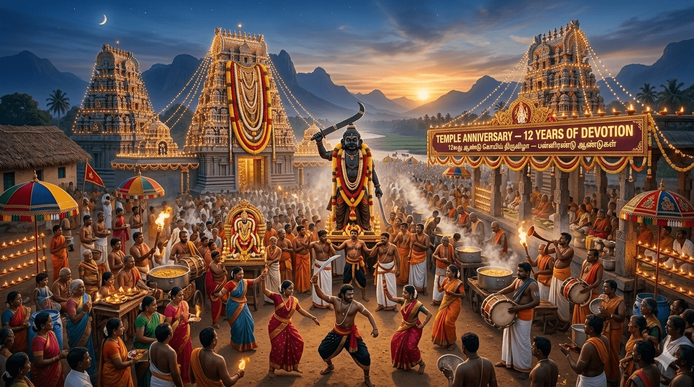 Temple Anniversary - 12 Years